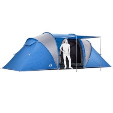 6 Man Tunnel Tent Family