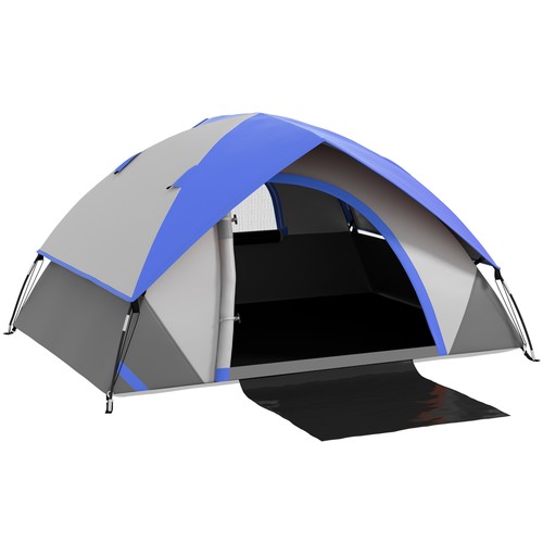 Outsunny man camping tent - outsunny, 2