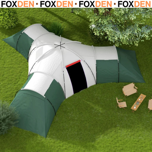 Man large tunnel tent - tunnel,