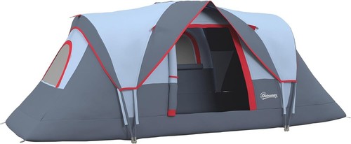 Man camping tent - man, tunnel